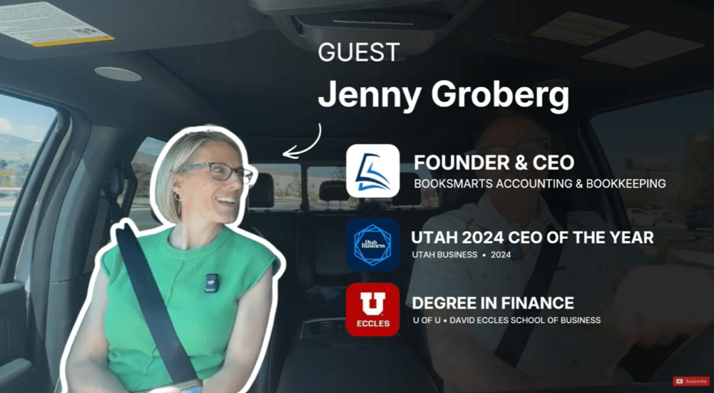 Jenny Groberg featured on the Sweet Takes Big Leap Podcast